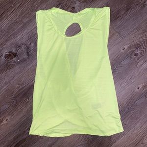SHEIN lime green tank (M)